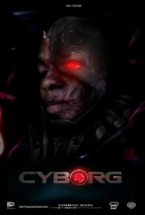 Ray Fisher Cyborg Movie Poster by Bryanzap on DeviantArt