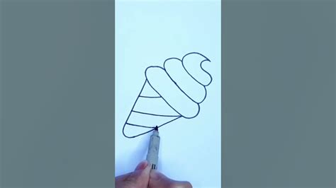 Comment Dessiner Une Glace Kawaii Youtube