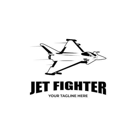 Premium Vector Vector Aircraft Jet Fighter Logo Design