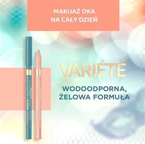 Eveline Variete Żelowa wodoodporna kredka do oczu 03 Blue Sklep