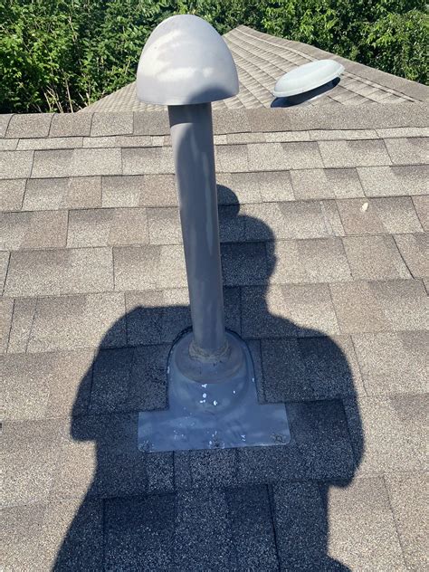 Split Boot Flashing Needed On Hvac Vent Advantage Roofing Flickr