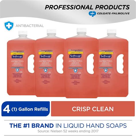 Softsoap Antibacterial Liquid Hand Soap Refill Hand Soap Colgate Palmolive Company