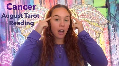 CANCER August Tarot Reading YouTube