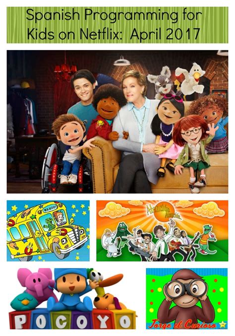 Spanish Programming for Kids – Netflix April 2017 – One Dos Tres