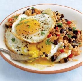 Rice And Beans With Fried Eggs Brenda Gantt