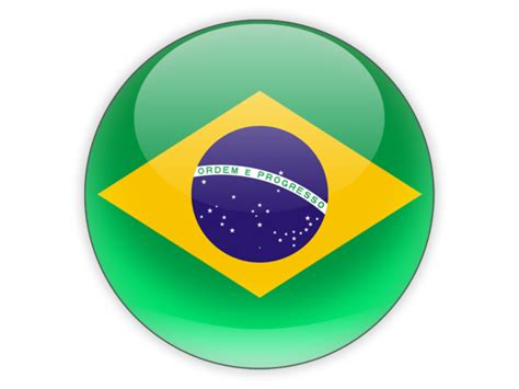 Round Icon Illustration Of Flag Of Brazil Clipart Best Clipart Best