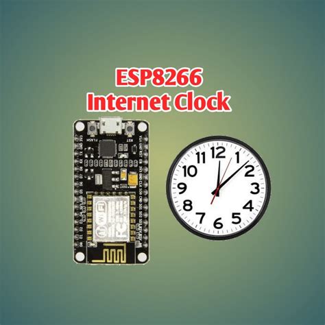 Getting Time From Internet Using Esp8266 Ntp Clock Project With