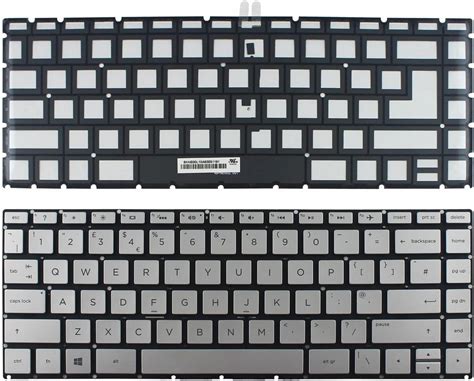 Amazon Wangpeng New Silver Us Laptop Keyboard For Hp Dk