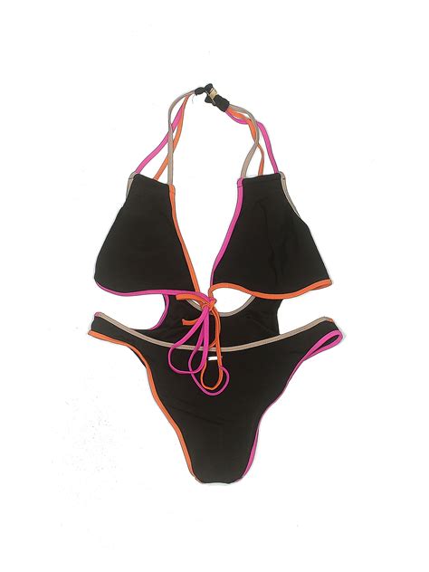 Victoria's Secret Solid Black One Piece Swimsuit Size M - 47% off | ThredUp