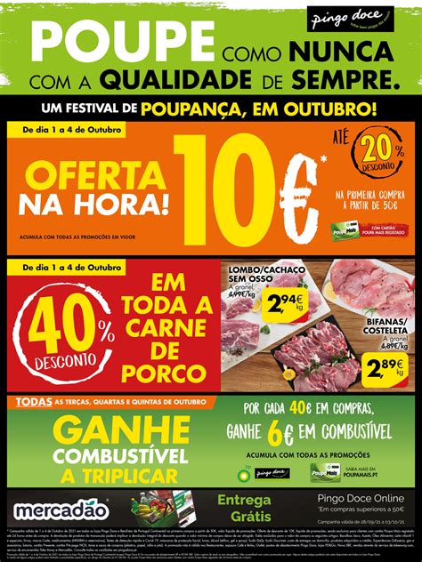 Antevis O Folheto Pingo Doce Fim De Semana Promo Es Outubro A