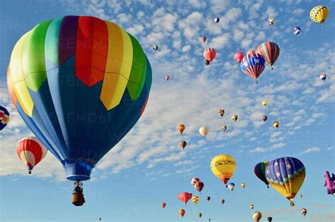 Hot Air Balloons In The Sky
