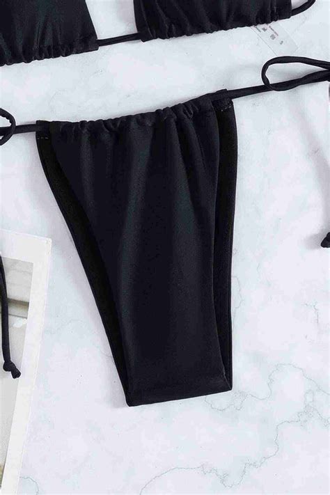 Angelsin Brezilya Model Ba Lamal Bikini Alt Siyah