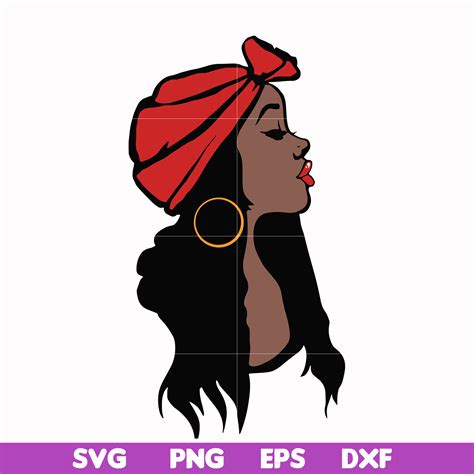 Unbothered Black Girl Svg Afro Woman Svg African American Inspire