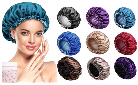 Buy Candibellas Silk Bonnet For Hair With Satin Scrunchies Satin