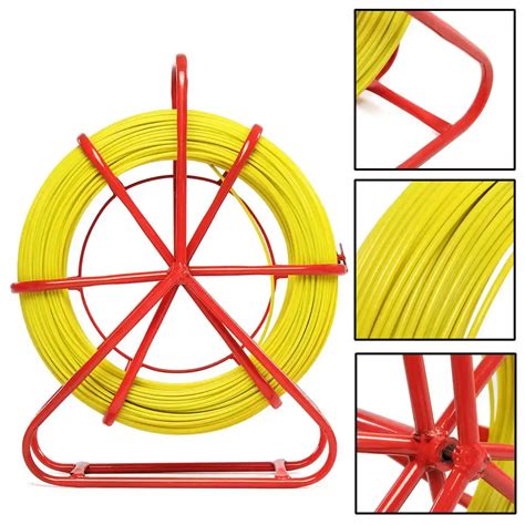 Mm Non Conductive Fish Tape Fiberglass Wire Cable Running Tube Running