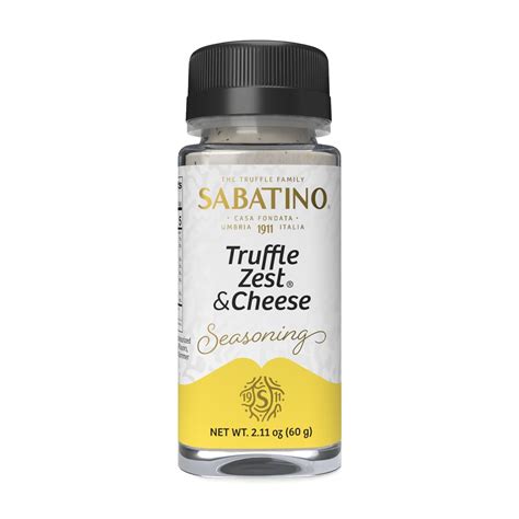 Sabatino Tartufi Truffle Zest Oif8 Seasoning Truffle And Cheese The Original All Natural Gourmet