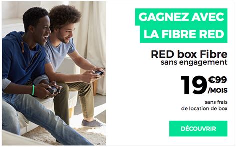 L Op Rateur Red By Sfr Un Forfait G Et Illimit Go Pour Euros