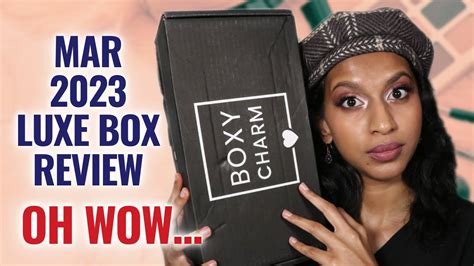 Unboxing Boxycharm March Luxe Box Colourfulindian Boxy Charm