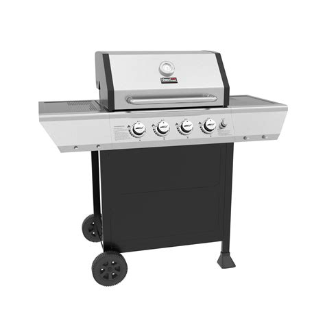 Royal Gourmet 4 Burner Propane Gas Grill With Warming Rack Outdoor Bbq Grill With 34 000 Btus