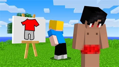 TUDO O Que Eu DESENHAR ACONTECE No Minecraft YouTube