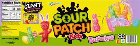 Sour Patch Kids Bunnies 10 Ct 31 Oz Frys Food Stores