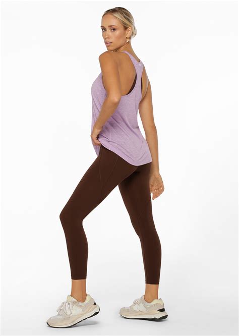 Slouchy Gym Tank Purple Lorna Jane SG