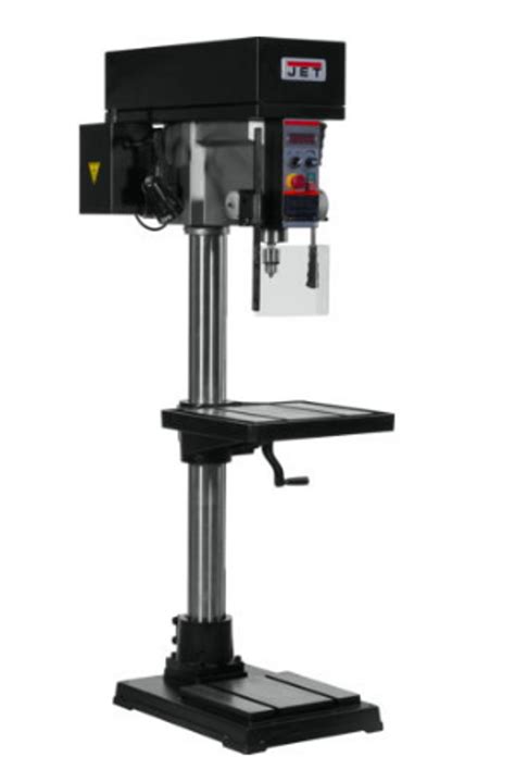 Jet Jdp 20evst 230 Pdf 20 Evs Geared Head Drill Press W Tapping And Power Downfeed 230v Us