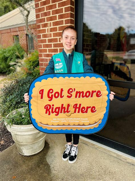 Girl Scout Cookie Sign Etsy