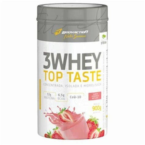 Whey W Top Taste G Bodyaction Concentrado Isolado