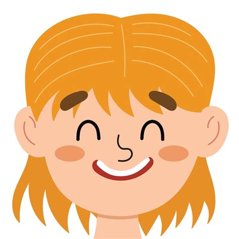 Cara De Niño Feliz Niño Pequeño Sonriendo Clipart Emoción Emocionada