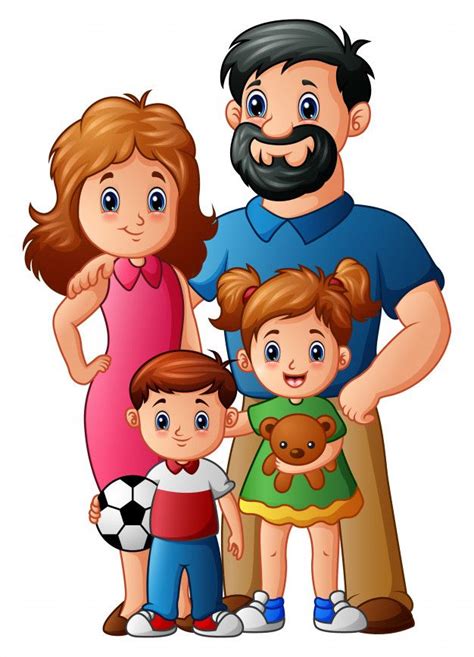 Vetorial ilustração de feliz família Premium Vector Freepik