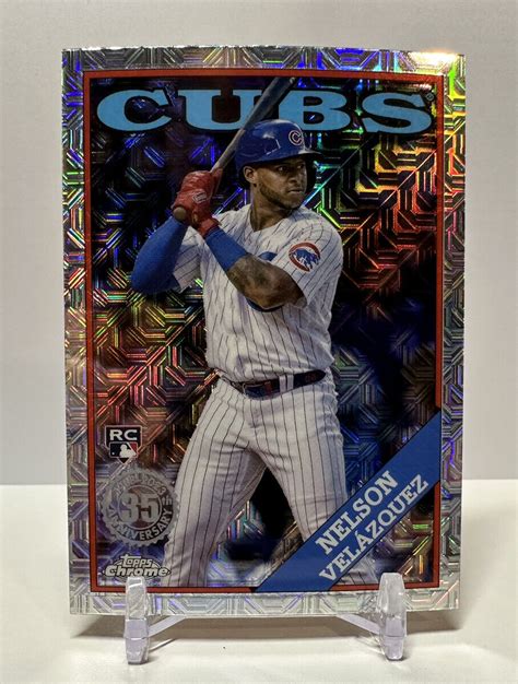 Topps Series Nelson Velazquez Silver Pack Mojo Rc T C