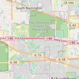 Schaumburg Zip Code Map - Storm King's Thunder Map