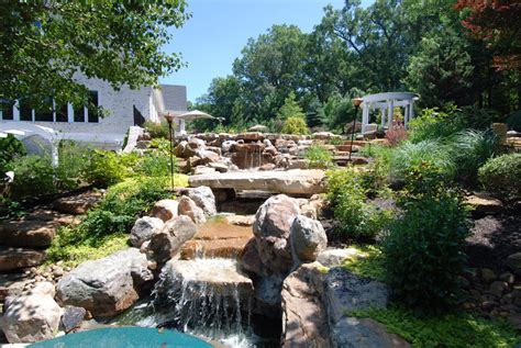 Waterfall Landscape Design & Installation in Annapolis, MD | VistaPro ...