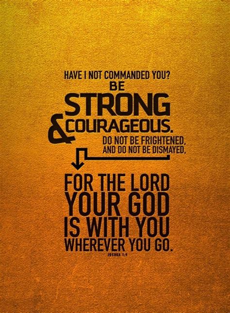 Joshua 19 Esv Have I Not Commanded You Be Strong And Courageous