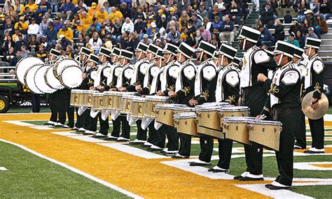 Drumline Baylor Golden Wave Band Baylor University