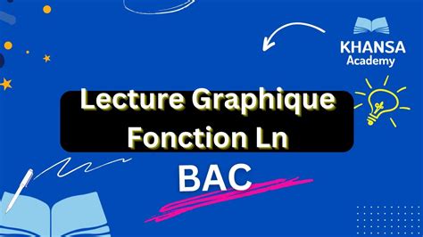 Fonction Ln Lecture Graphique Youtube