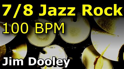 Drums Only Backing Track Jazz Rock Bpm Youtube