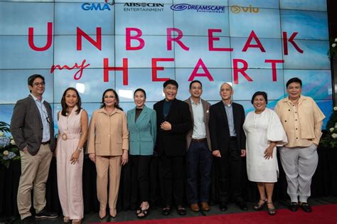 GMA ABS CBN Announce Collab To Co Produce Unbreak My Heart ABS CBN