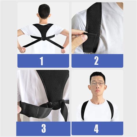 Brace Support Belt Adjustable Back Posture Corrector Clavicle Spine