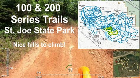 St Joe State Park Missouri Trail 100 200 Area With Map YouTube