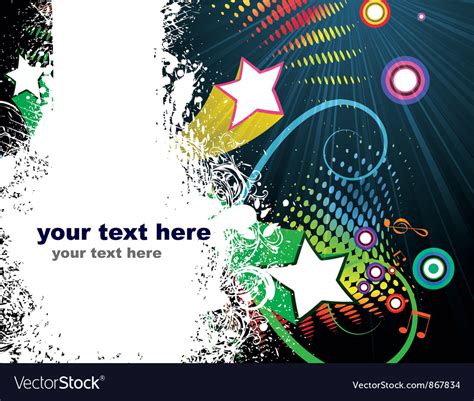 Disco background Royalty Free Vector Image - VectorStock