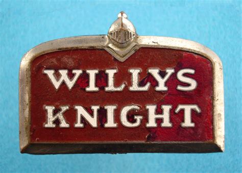 American Auto Emblems Willys Knightwillys