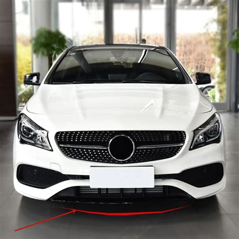 New Front Lower Bumper Trim Black A For Mercedes Benz Cla