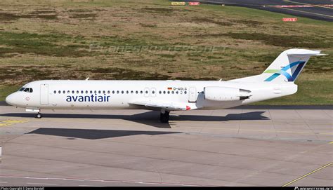 D AOLG Avanti Air Fokker 100 F28 Mark 0100 Photo By Demo Borstell