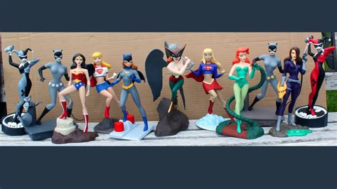 Dc Animated Femme Fatales Statues Review Youtube