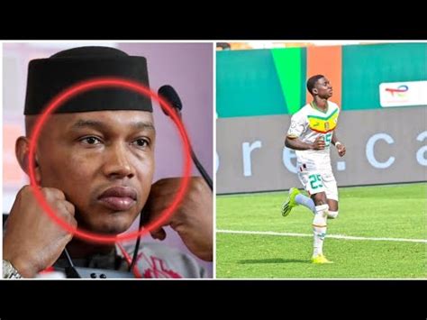 Regardez incroyable réaction d El Hadji Diouf sur Lamine Camara après