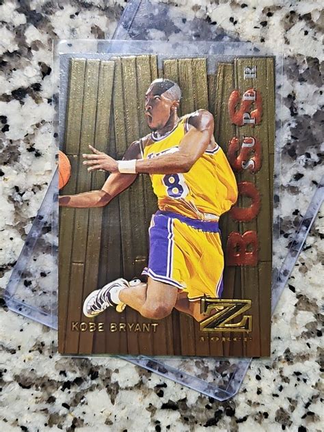 Kobe Bryant 1997 SkyBox Z Force 3SB Super Boss RAW Price Guide