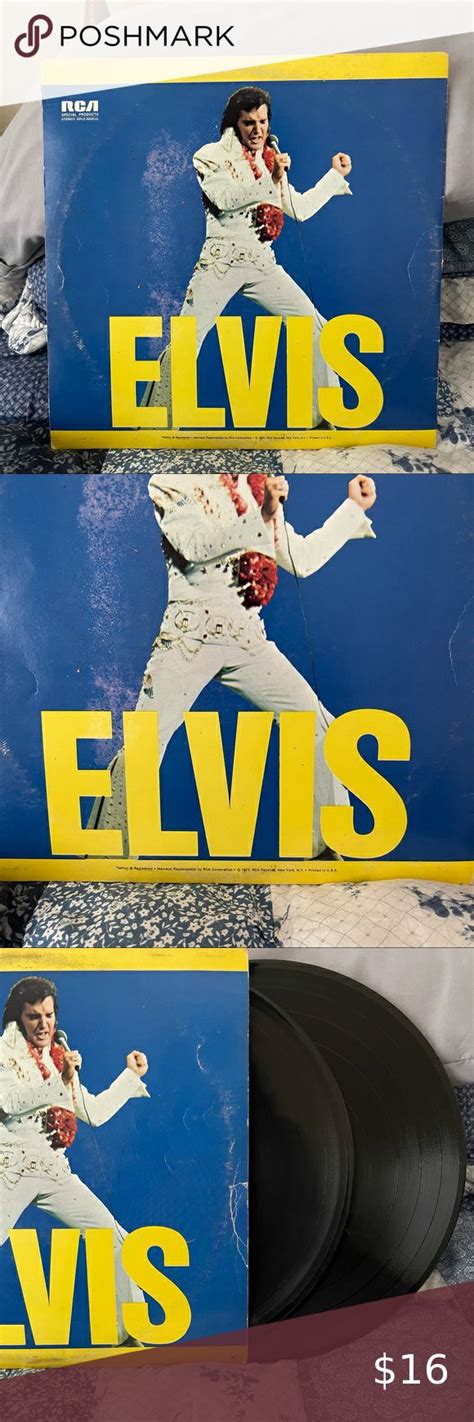 Elvis Presley ~ Elvis ~ 2 Record Set ~ Rca Special Products Dpl2 0056