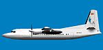 Fs Iranian Naft Airlines Fokker F Fleet Fs Turboprops